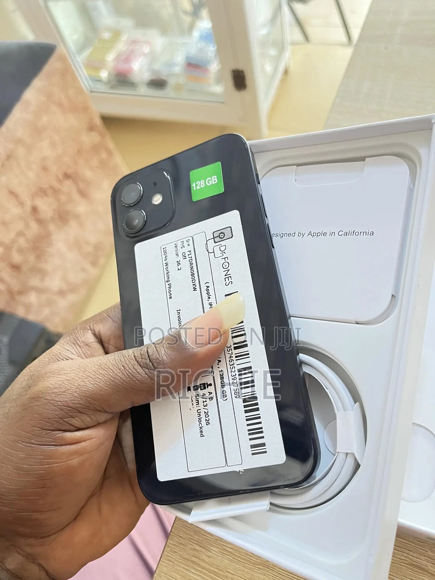 New Apple iPhone 12 128 GB Black