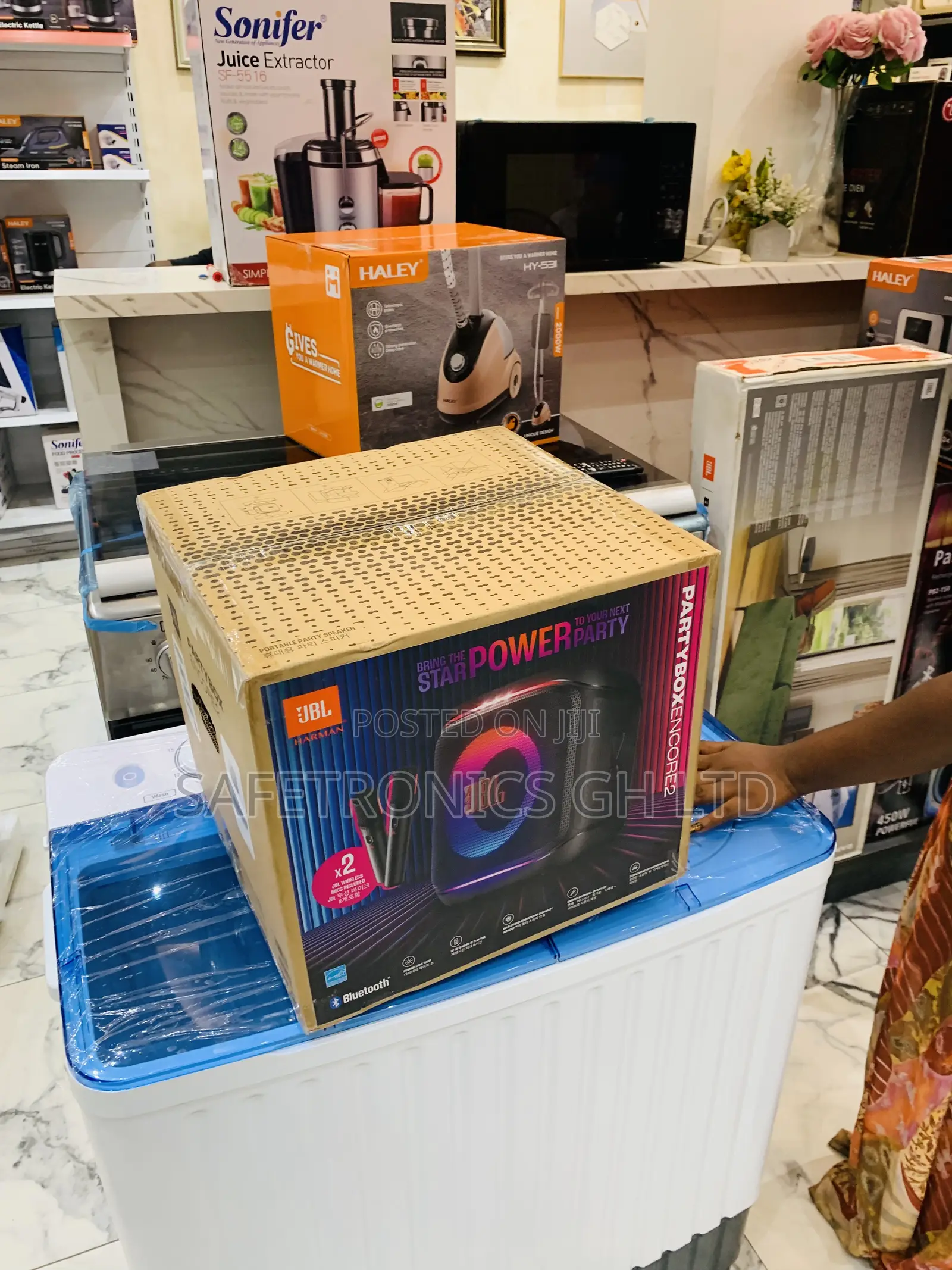 Original New JBL Partybox Encore 2 Portable 100w Speaker