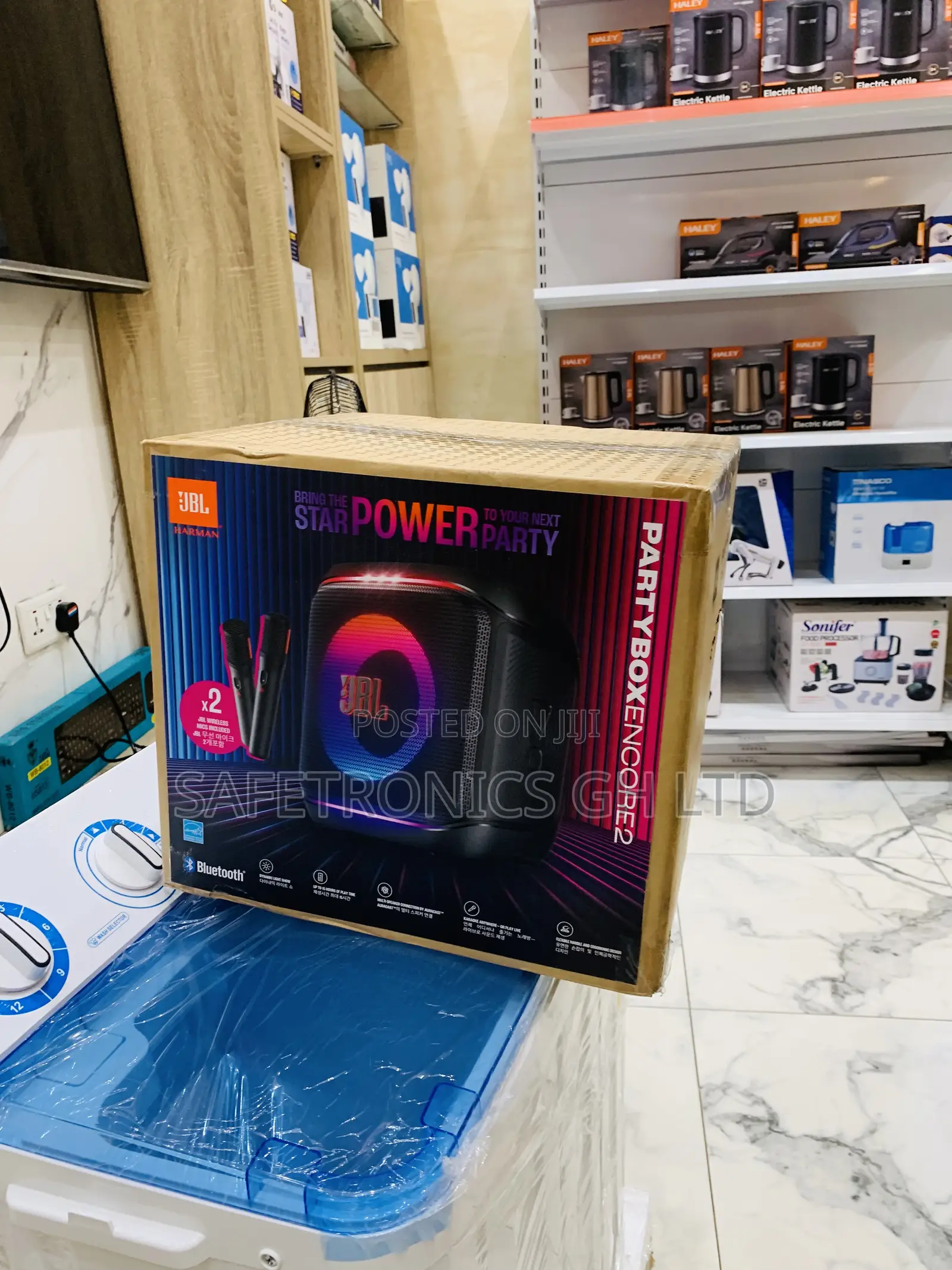 Super New JBL Partybox Encore 2 Portable 100w Speaker