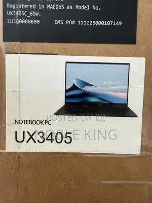 New Laptop Asus Zenbook 14 UX434 32GB Intel Core Ultra 9 SSD 1T