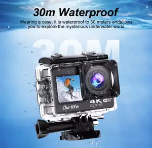 4 K Wifi Action Camera With Free Helmet Mount