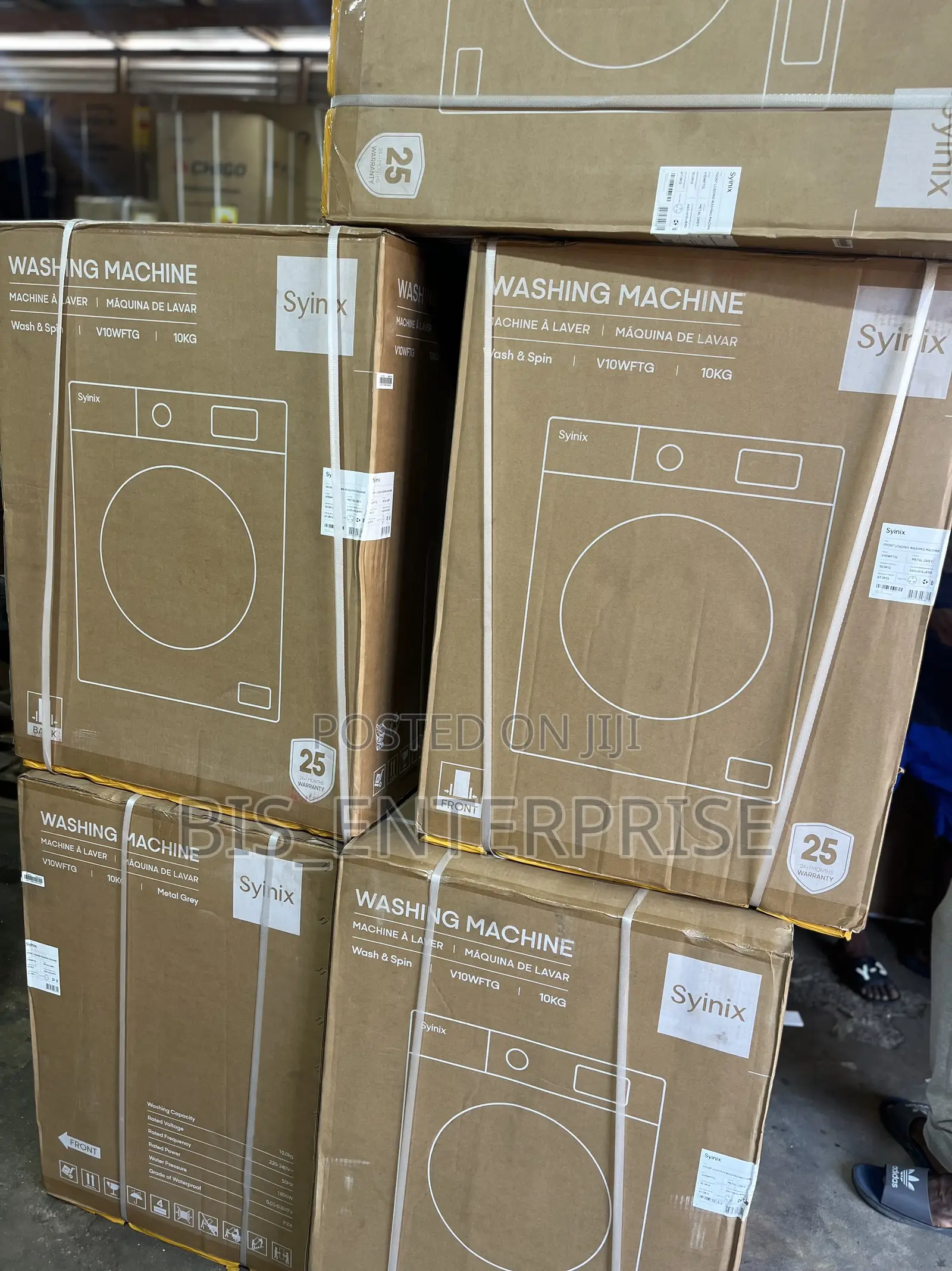 Syinix Washing Machine 10kg Fully Automatic