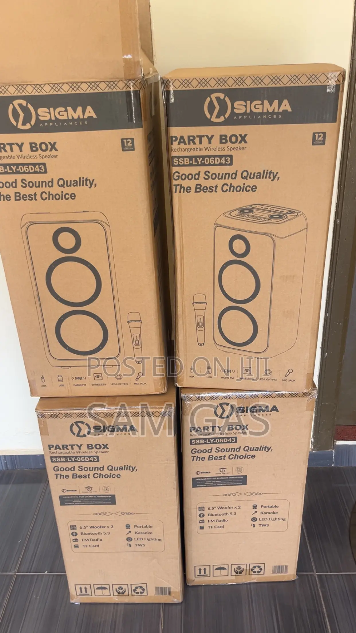 Sigma Party Box With Mic