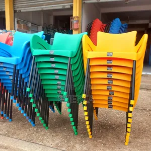 Quality Plastic Chair With Metal Legs