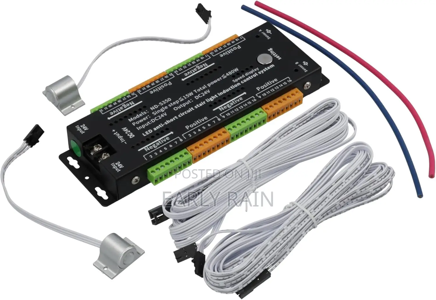 Smart Led Staircase Lighting Controller With Short-Circuit Protection