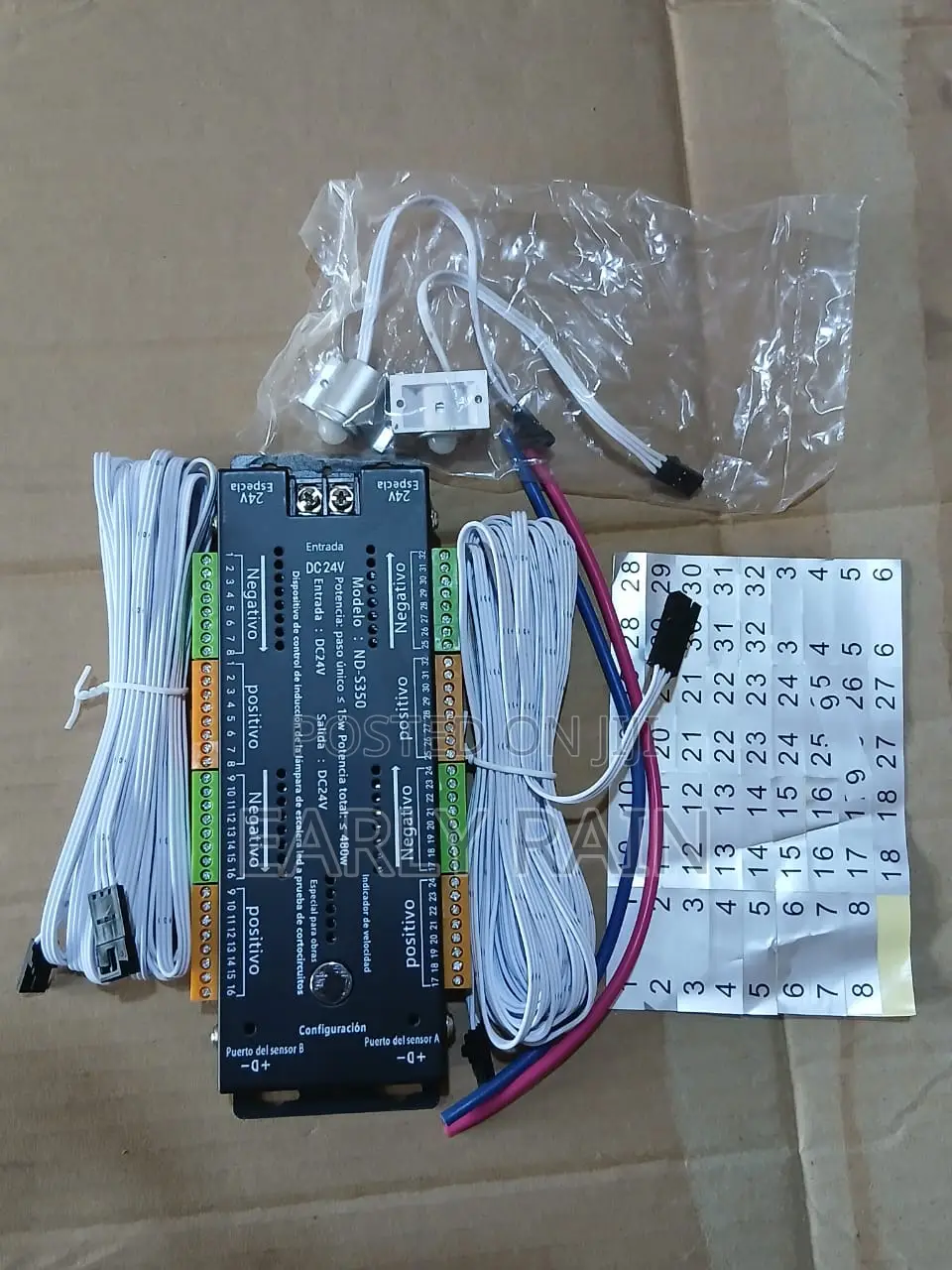 Smart Led Staircase Lighting Controller With Short-Circuit Protection