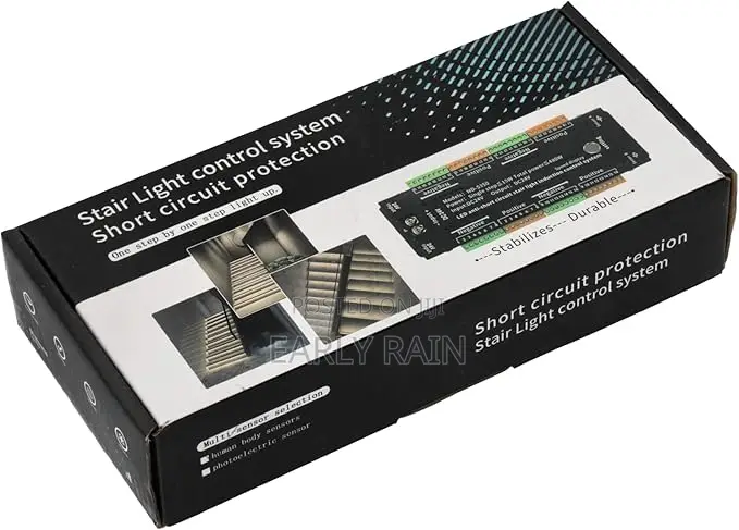 Smart Led Staircase Lighting Controller With Short-Circuit Protection