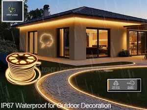 Rainproof Led Neon Ropeight Warm Color