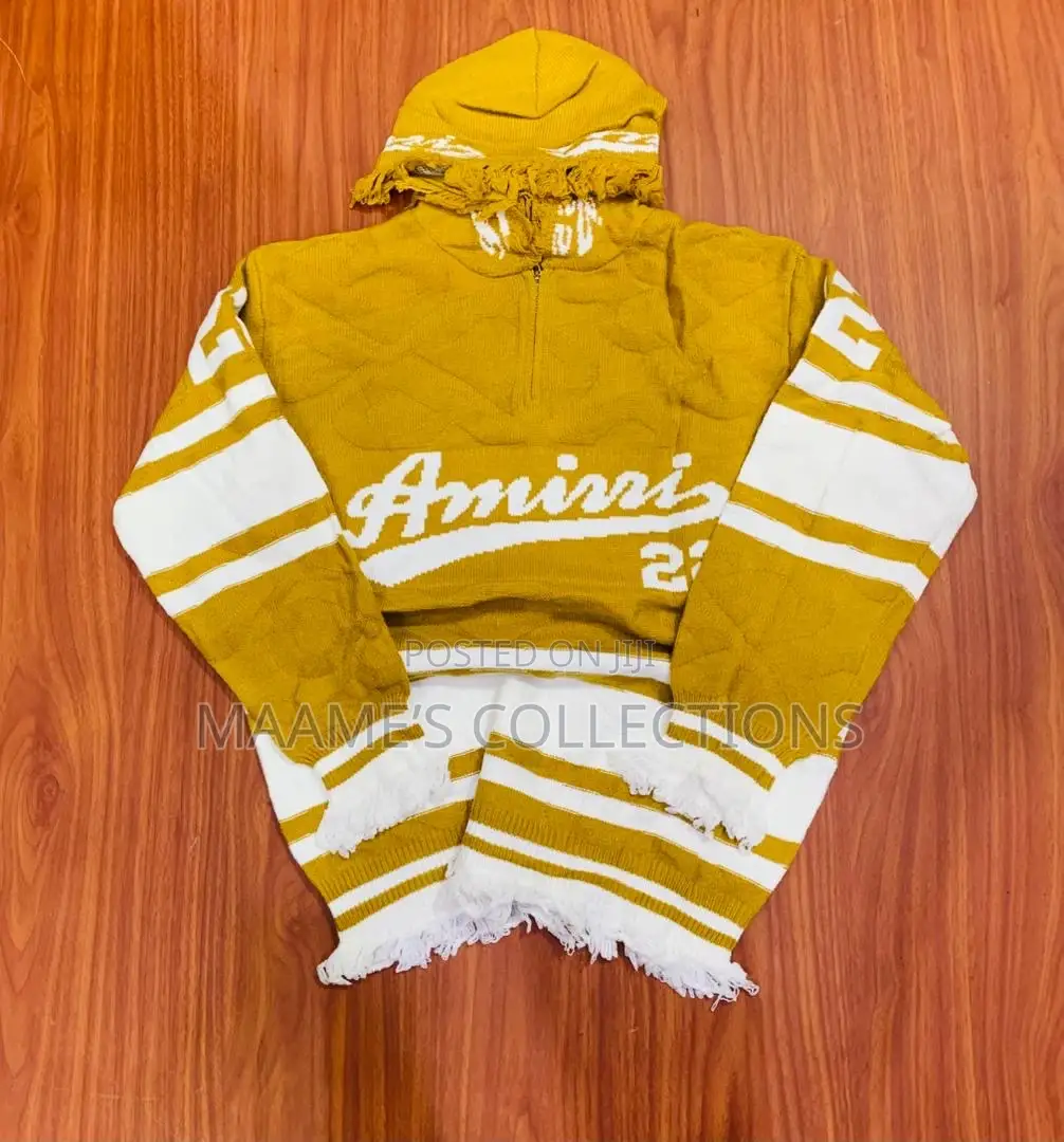Balenciaga Distressed Knitted Hoodie