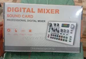 Professional Digital Mixer Sound Card