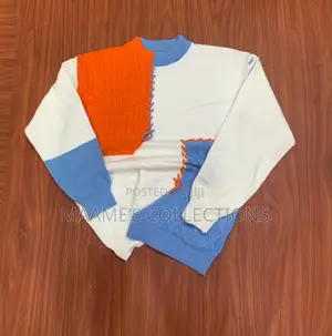 Men’S Color Block Knitted Sweater / Cardigan / Pullover