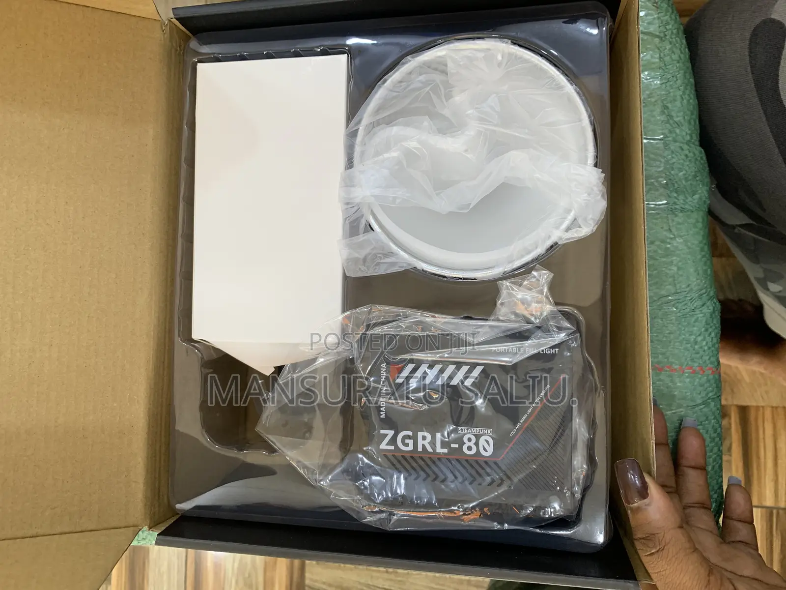 ZGRL-80 Palm Photography Light