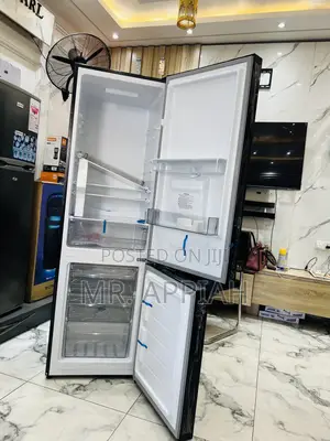 Fast Chilling Pearl Pf-370-13m Double Door Refrigerator(Mirror)