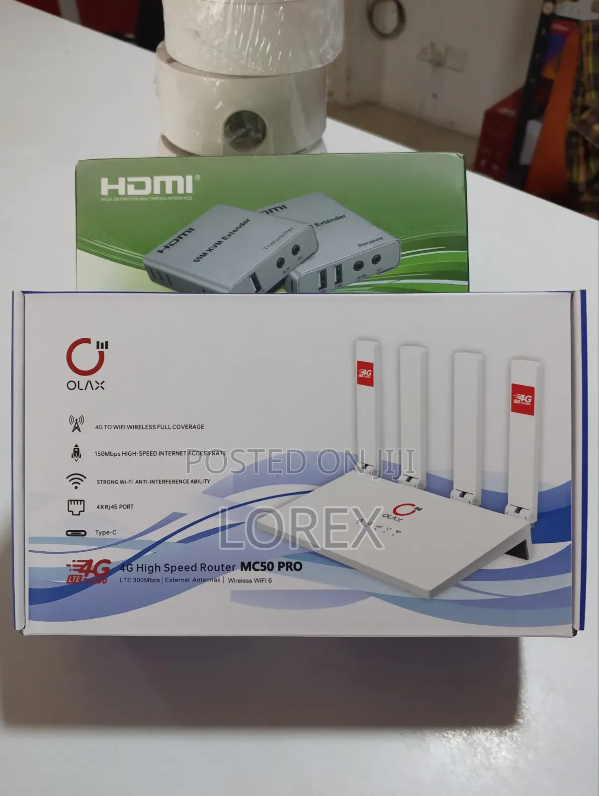 Universal Sim Router 4g Lte Olax 300mbs