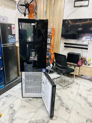 Fast Cooling Pearl Pf-370-13m 2 Door Electric Mirror Finish Fridge