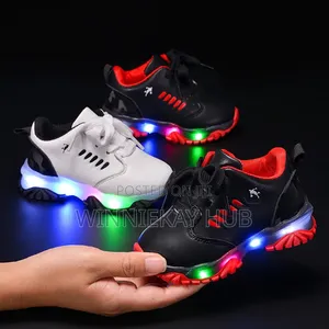 Sport-Inspired Boy's Light Sneakers