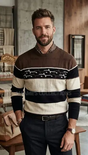 Design Cotton Crewneck Sweatshirt / Sweater