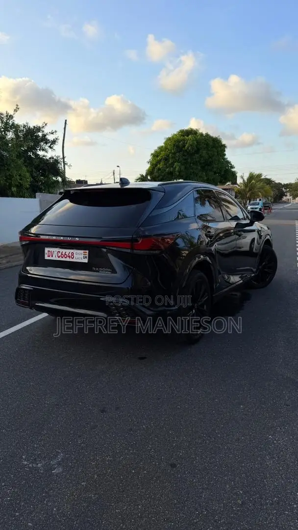 Lexus RX 500h F SPORT Performance AWD 2023 Black