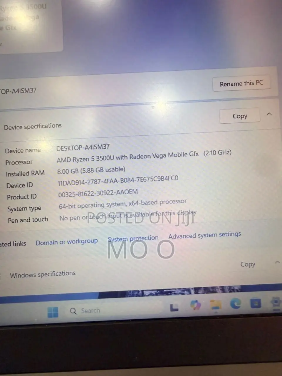 Laptop Lenovo Ideapad V14 IGL 8GB AMD Ryzen 5 SSD 256GB