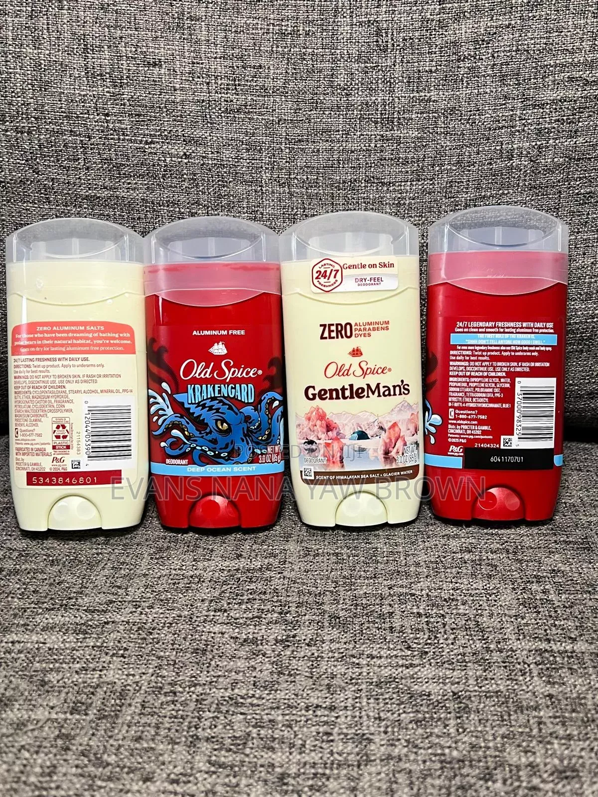 Foreign Deodorants