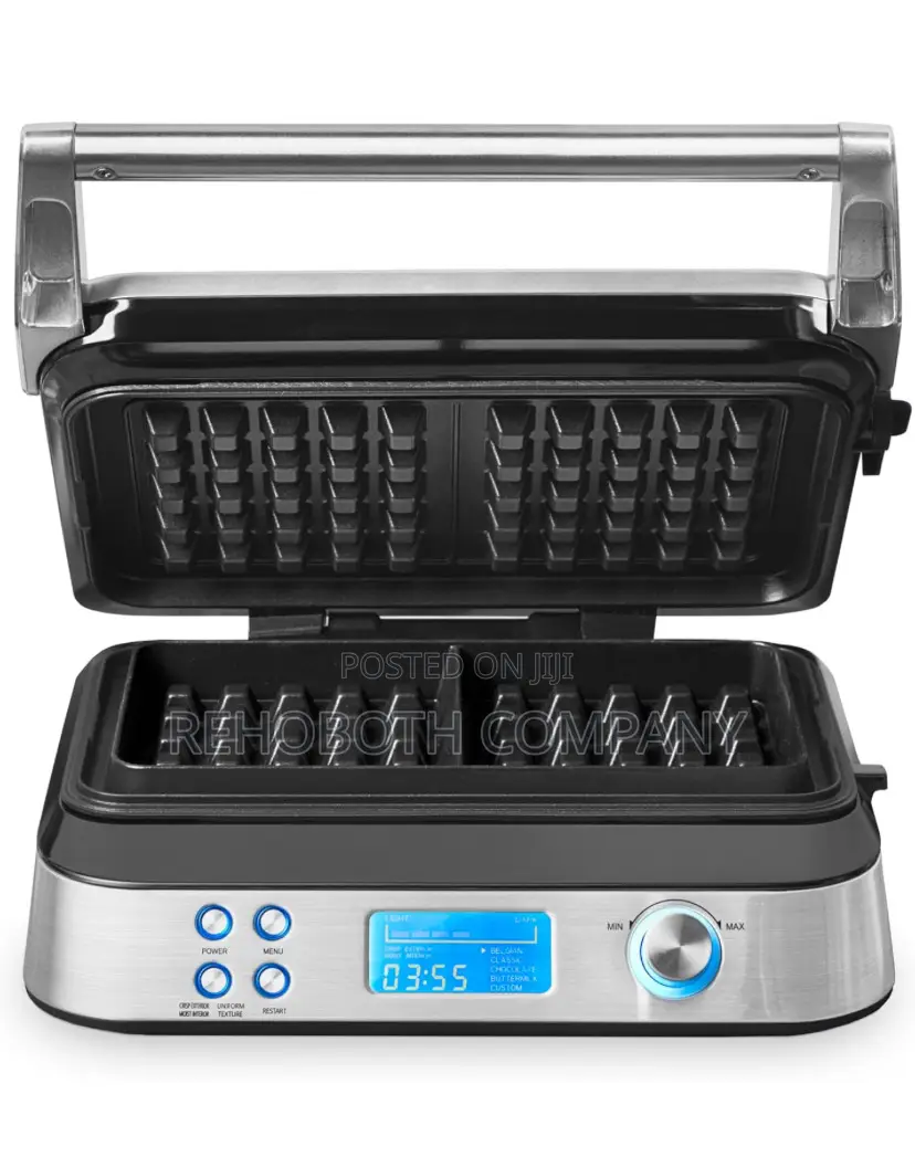 Gastroback 42424 Waffle Iron Advanced Control, 5 Different Programmes,