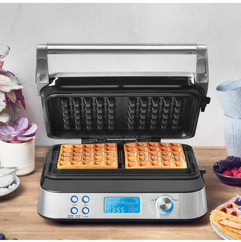 Gastroback 42424 Waffle Iron Advanced Control, 5 Different Programmes,