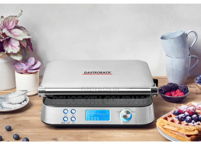 Gastroback 42424 Waffle Iron Advanced Control, 5 Different Programmes,