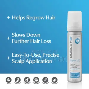 Bosleymd Minoxidil Foam Extra Strength for Hair Loss and Hair Regrowth