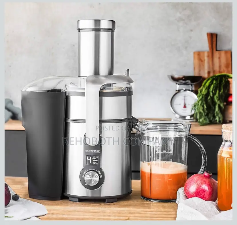 Gastroback 40151 Design Multi Juicer 1300 Watt, Silver/Black
