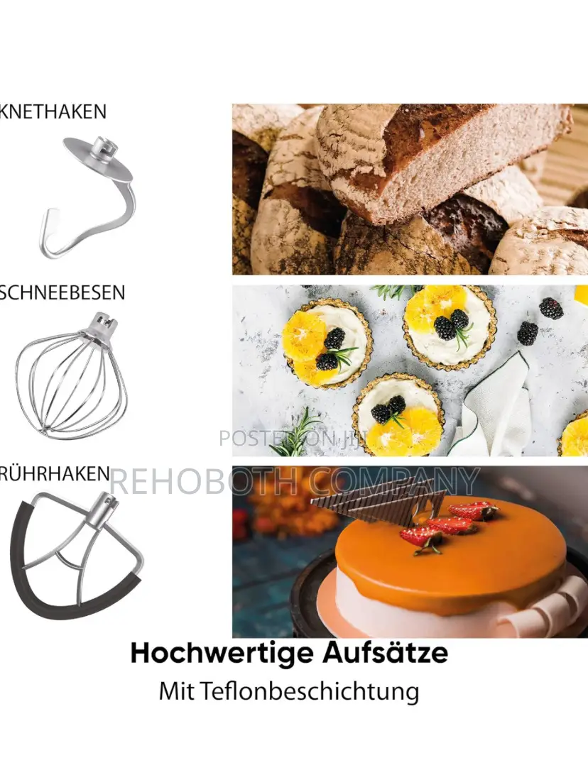 Heinrichs Food Processor Kneading Machine .