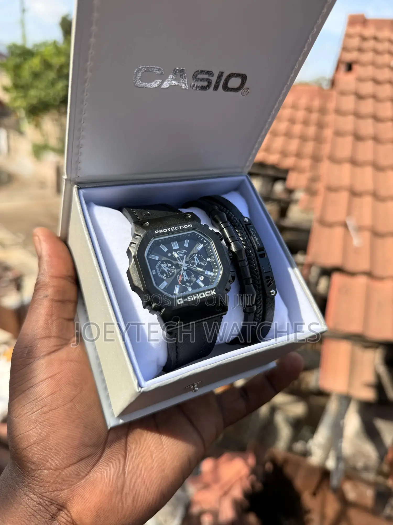 G Shock Leather Set