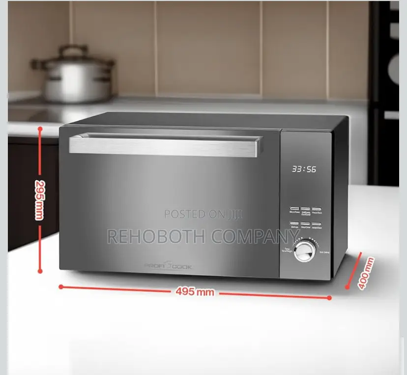 Proficook Pc-MWG 1204 Countertop Grill Microwave 23 L 800 W Mirror,