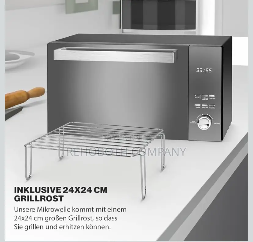 Proficook Pc-MWG 1204 Countertop Grill Microwave 23 L 800 W Mirror,