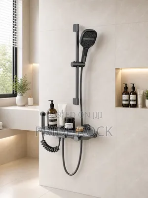 Two in One Adjustable Led Light Telephone Shower Tap