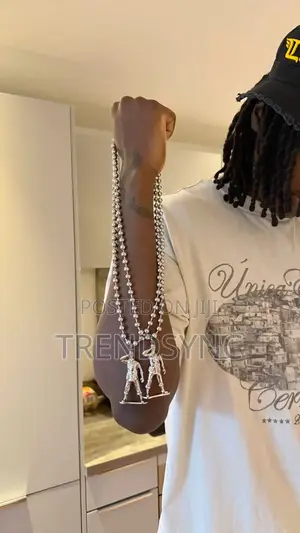 Premium Soldier Bead Steel Necklace - Urban Streetwear Gold Silver