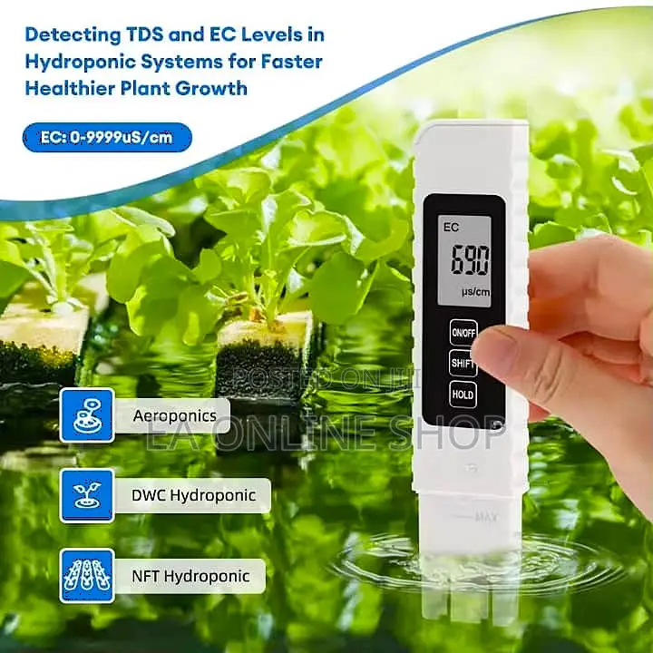 Digital 3-in-1 (Tds/ Ec /Temperature) Water Quality Tester Pen