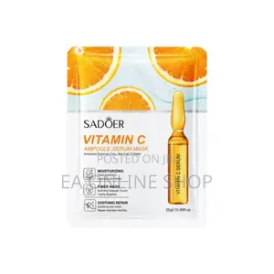 Sadoer Ampoule Serum Facial Mask – 3pc Set