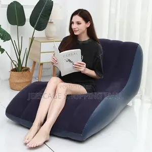 Ergonomic Inflatable Lounge Chair With Full Body Support