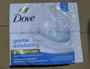 Dove Gentle Exfoliating Bar Soap(12bars