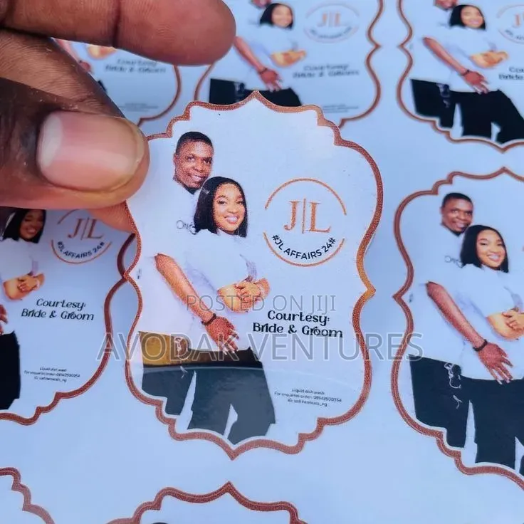 High-Quality Print Cut Stickers / Labels