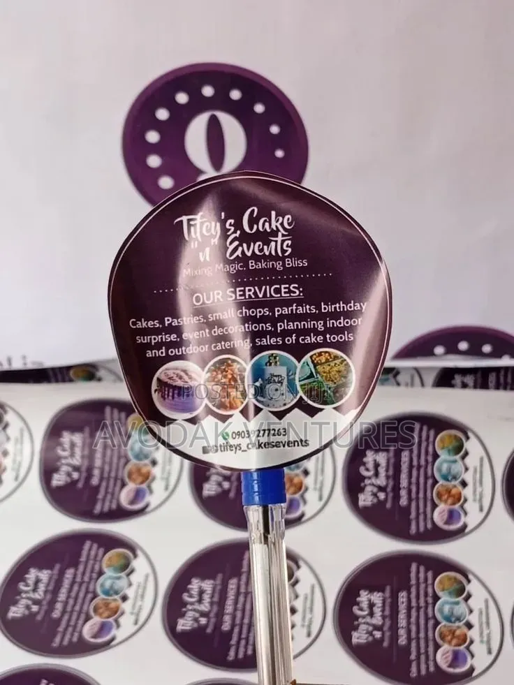 High-Quality Print Cut Stickers / Labels