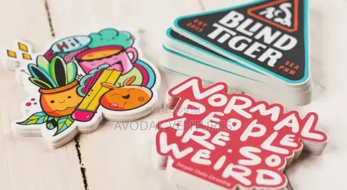 High-Quality Print Cut Stickers / Labels