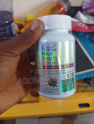 Milk Thistle 1000mg – Liver Detox Health Support (120 Capsules)