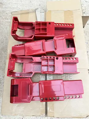 Safety Lockout Hasp Or Circuit Breaker Lockout Device