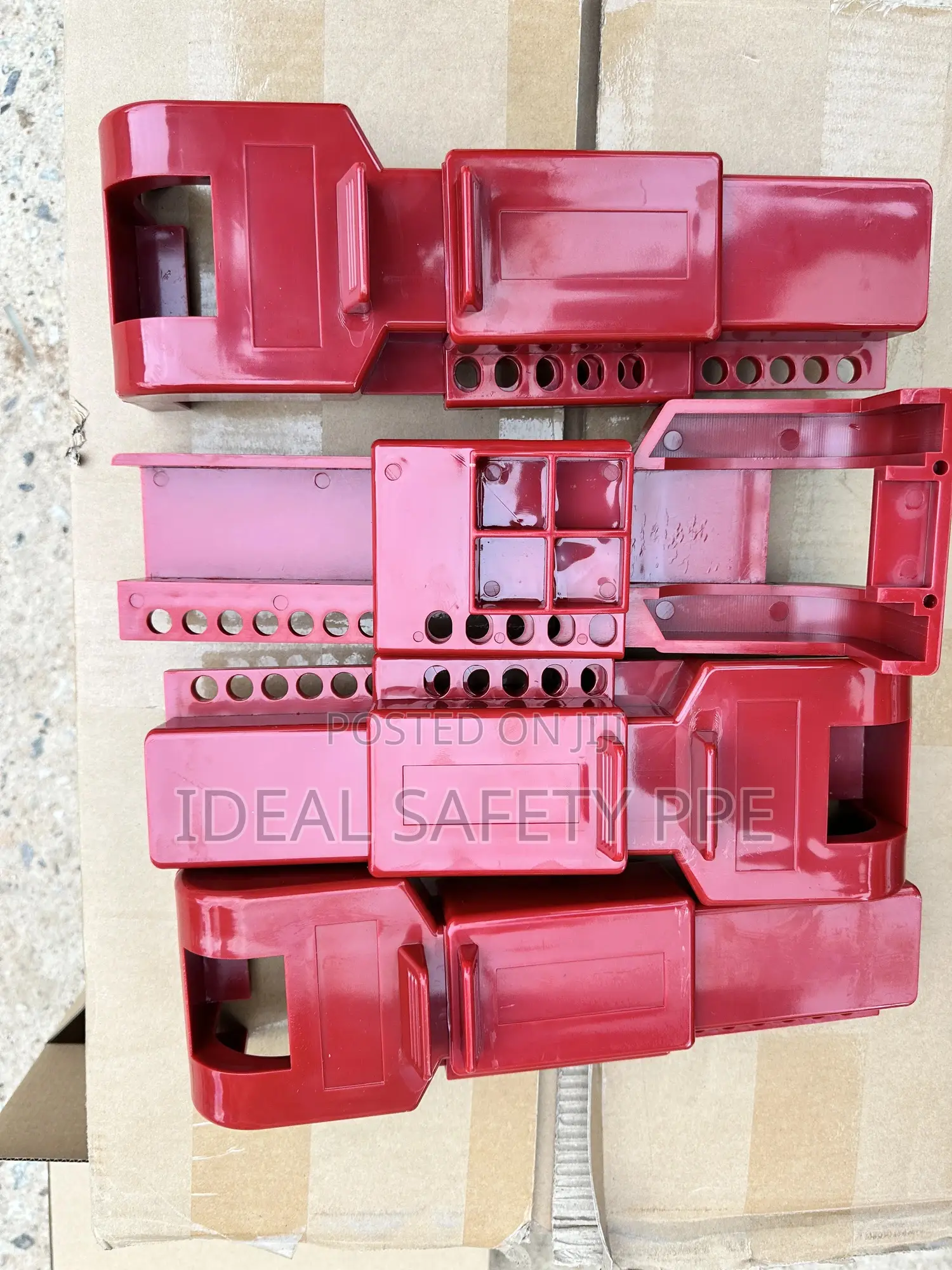 Safety Lockout Hasp Or Circuit Breaker Lockout Device