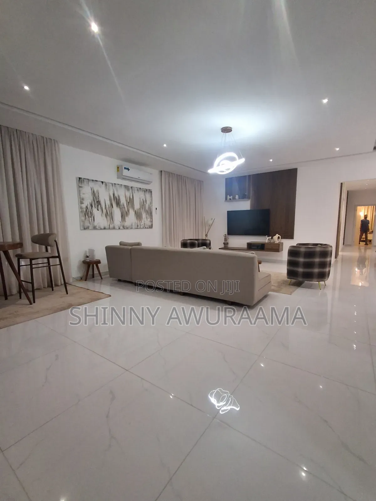 Furnished 3bdrm Apartment in East Legon, Ability for rent