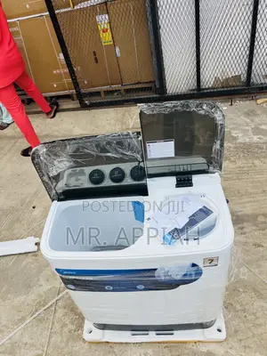 Get Premium Midea 7kg Top Load Washing Machine(Twin Tub) 