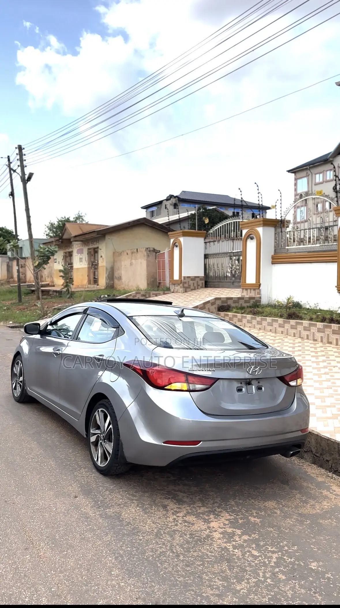 Hyundai Elantra Limited Sedan FWD (1.8L 4cyl 6A) 2016 Silver