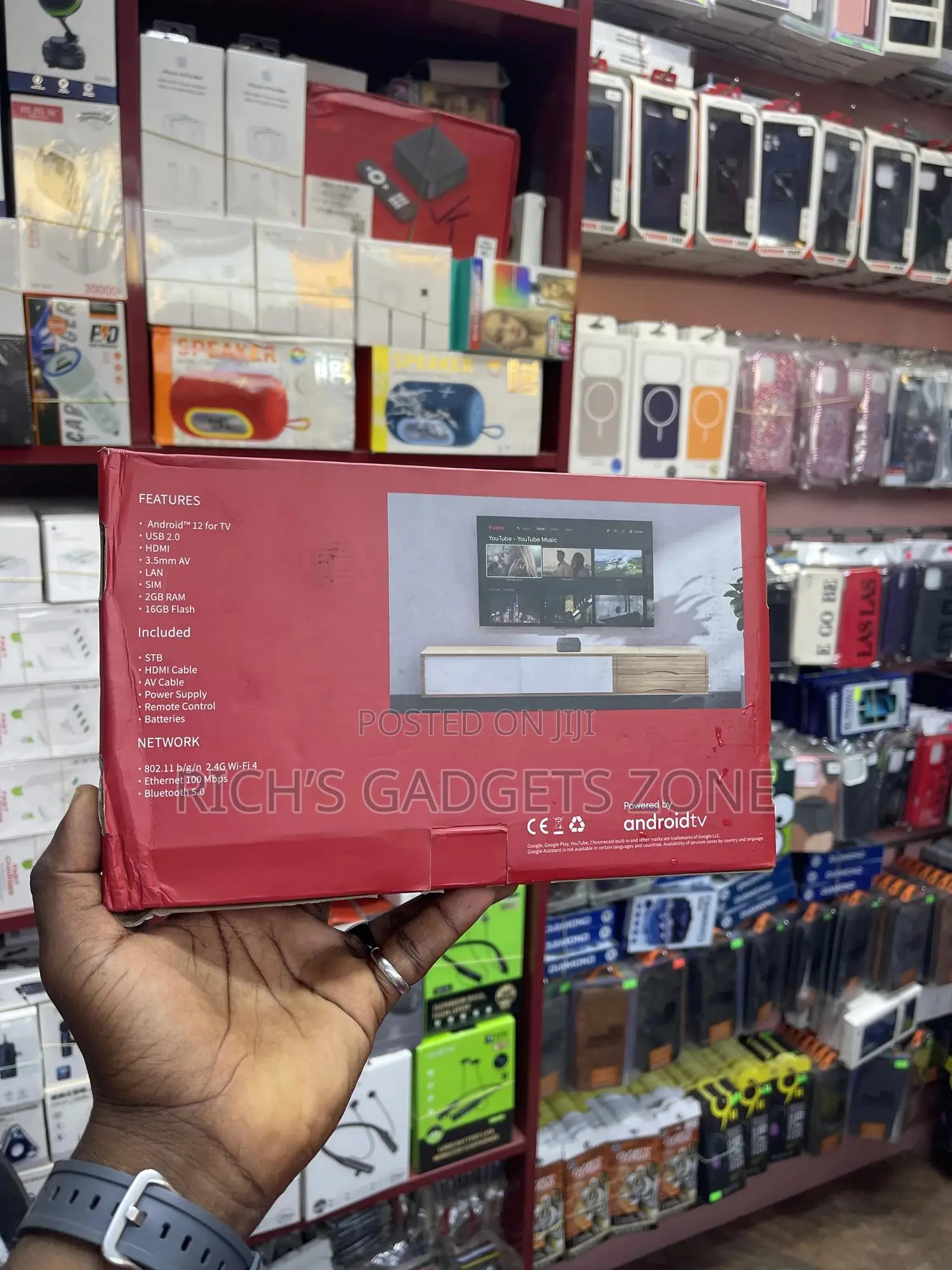2-in-1 Airtel Android Tv Box + Wifi Router | Smart Tv Converter