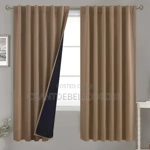Easy to Install Great Value, Total Blackout Eyelet Window Curtains